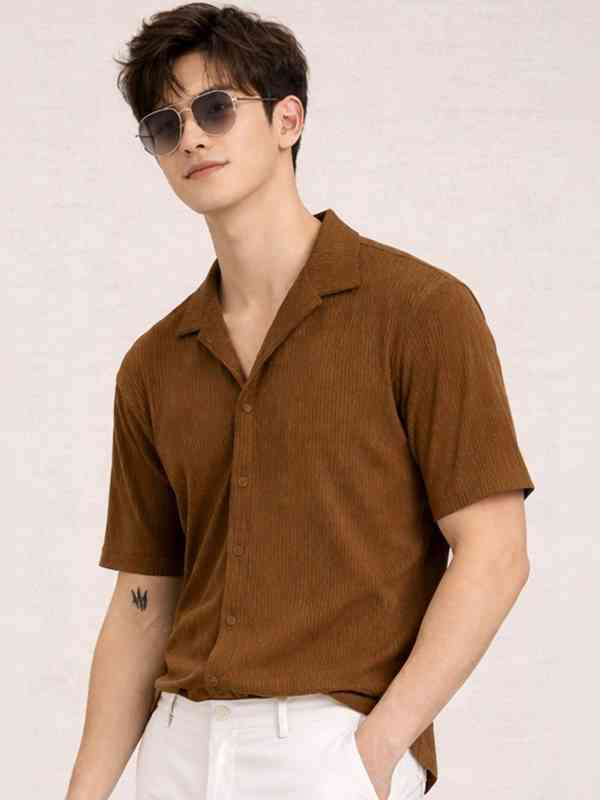 No Collar Shirts Men - Buy No Collar Shirts Men online in India