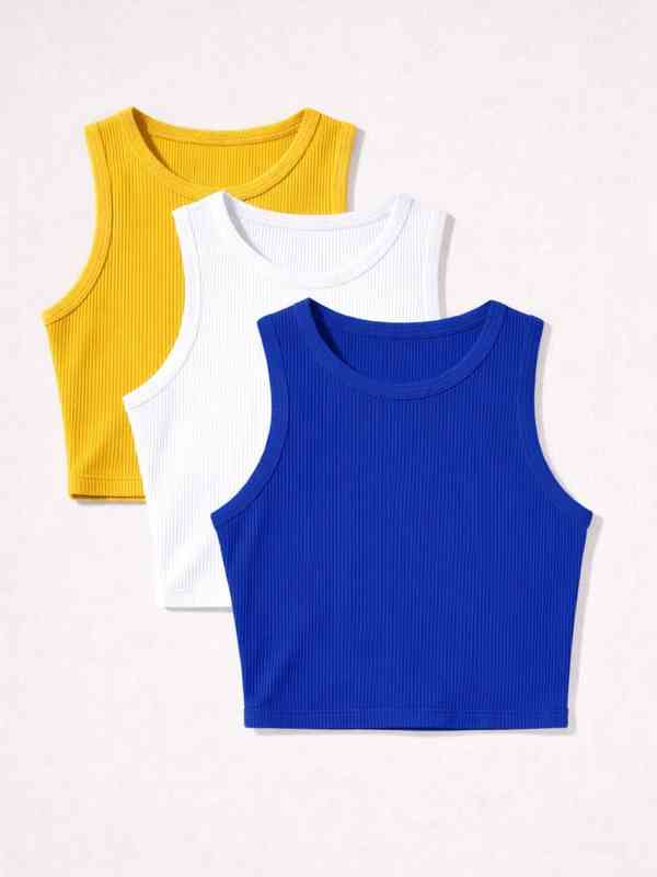 Yellow Tank - Buy Yellow Tank online in India