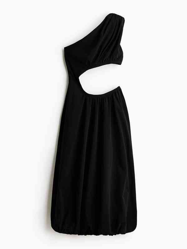 dillards long black dresses H & M Black Velvet Cocktail Dress With Sequins