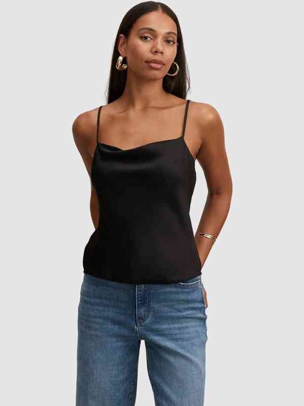 Black Women Tops Colour Me Forever New - Buy Black Women Tops
