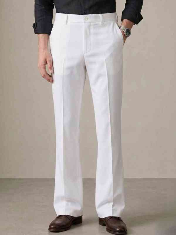 White Pant Men Formal - Buy White Pant Men Formal online in India White Pant Men Formal - Buy White Pant Men Formal online in India