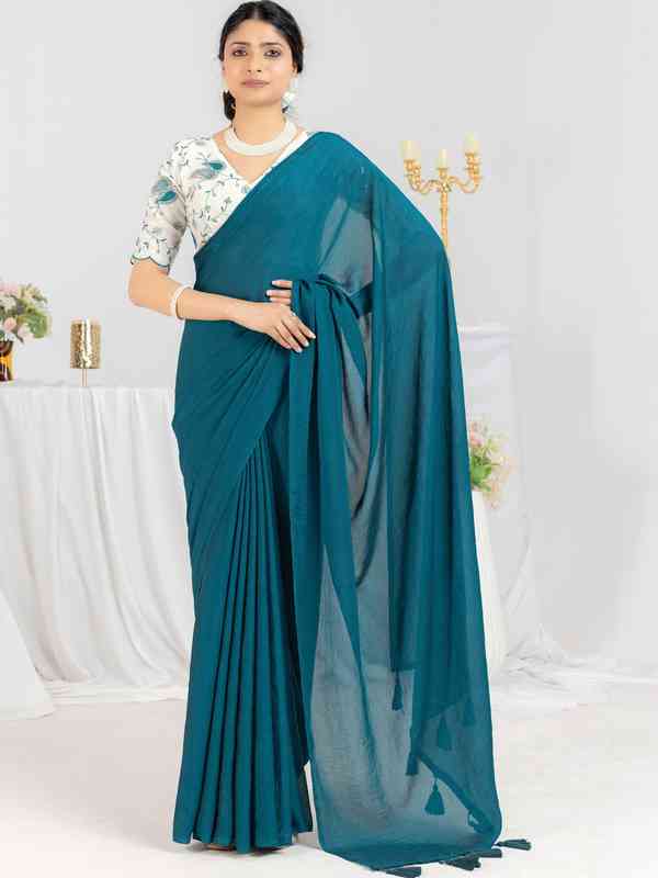 Chiffon Sarees Party - Buy Chiffon Sarees Party online in India