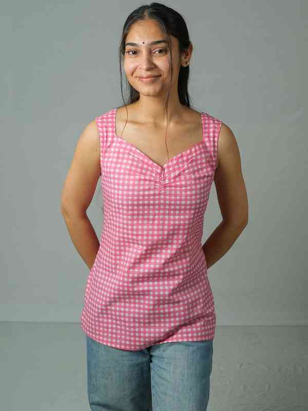 Gingham Tops - Buy Gingham Tops online in India