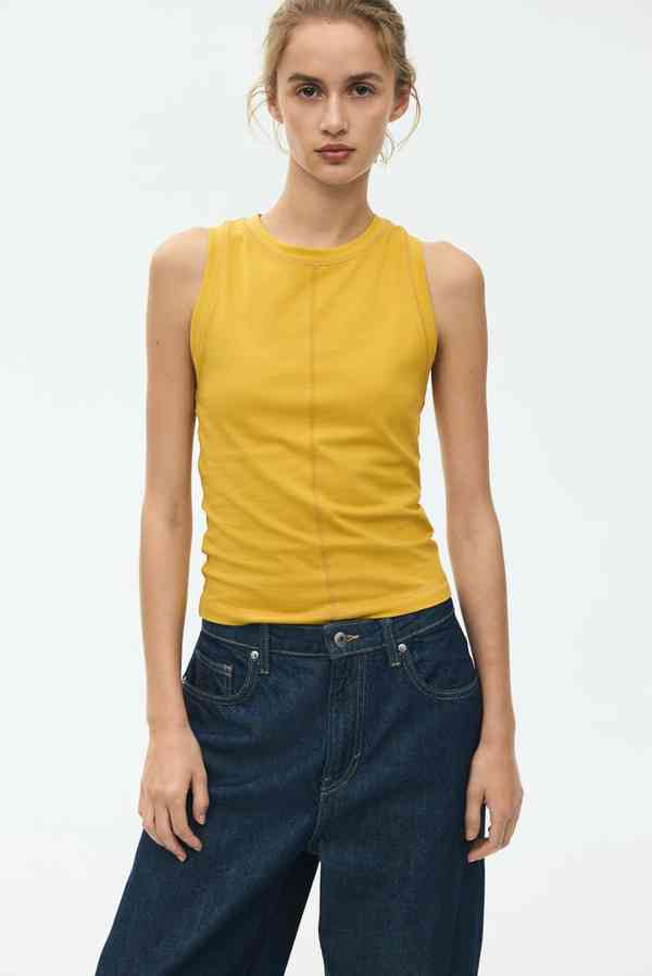 Yellow Tank - Buy Yellow Tank online in India