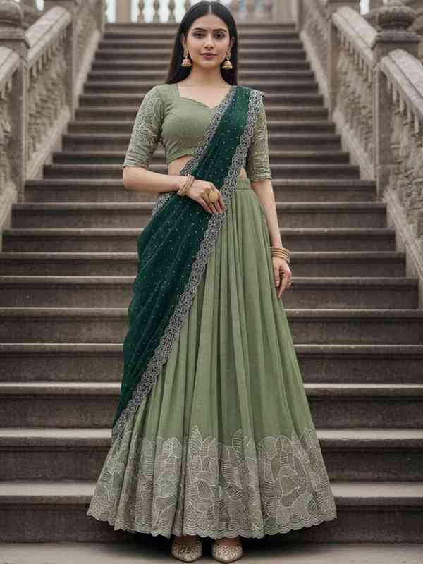 indian party dresses Hana- Indian Party Wear Gown for Desi Weddings – Karigur