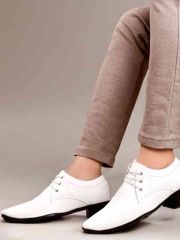 White Formal Shoes - Buy White Formal Shoes Online in India