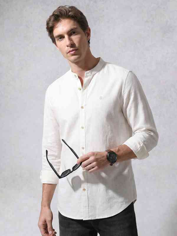 No Collar Shirts - Buy No Collar Shirts online in India