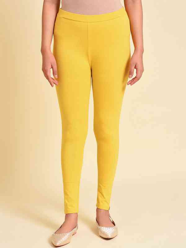 off white leggings yellow