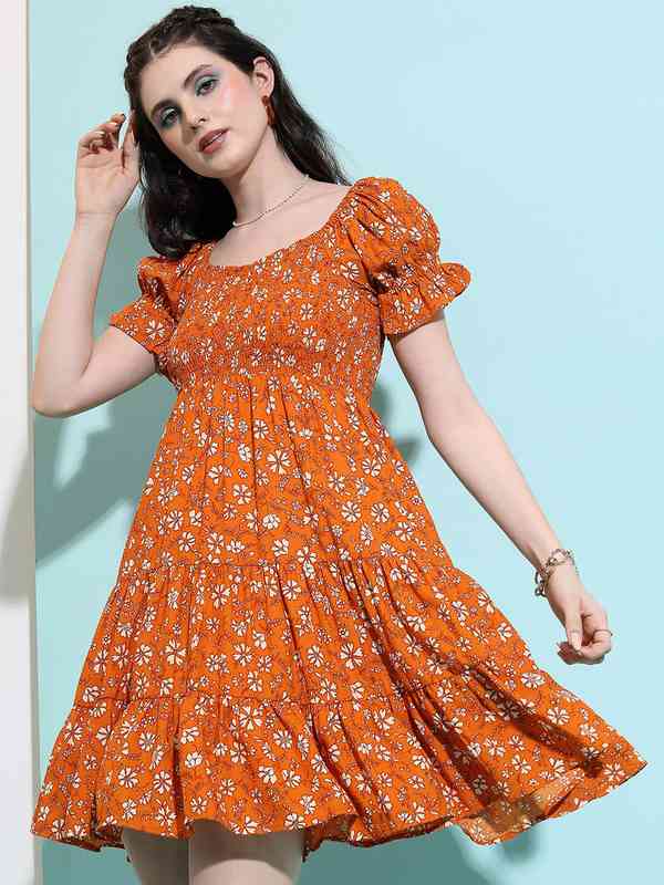 Orange One Piece - Buy Orange One Piece online in India