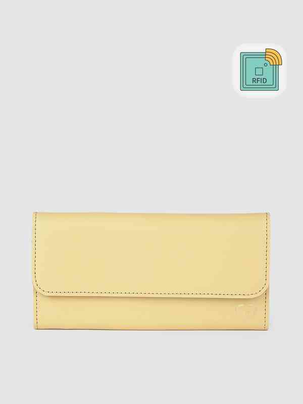 新品⭐︎ajew Function wallet case / yellow Alexvyan Yellow Small Classic Bi-Fold Women's Purse Wallet