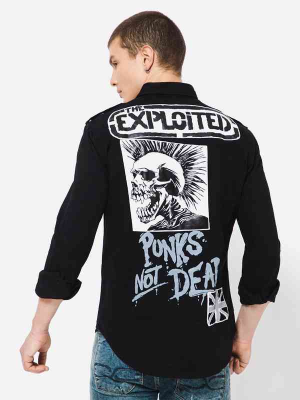 Men Punk Shirts - Buy Men Punk Shirts online in India