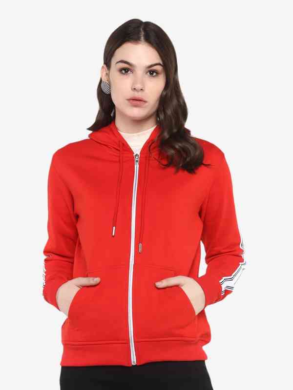 *p(R)ojectR® Bi-color Rib Zip Hoodie Side Zip Hoodie - Buy Side Zip Hoodie online in India