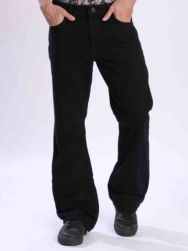 Black Bootcut Jeans - Buy Black Bootcut Jeans online in India