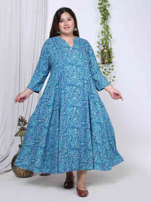 Blue Maxi Dresses - Buy Blue Maxi Dresses online in India