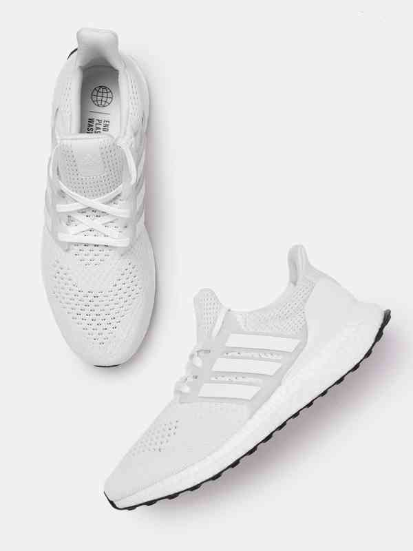 adidas ultra boost laceless triple white
