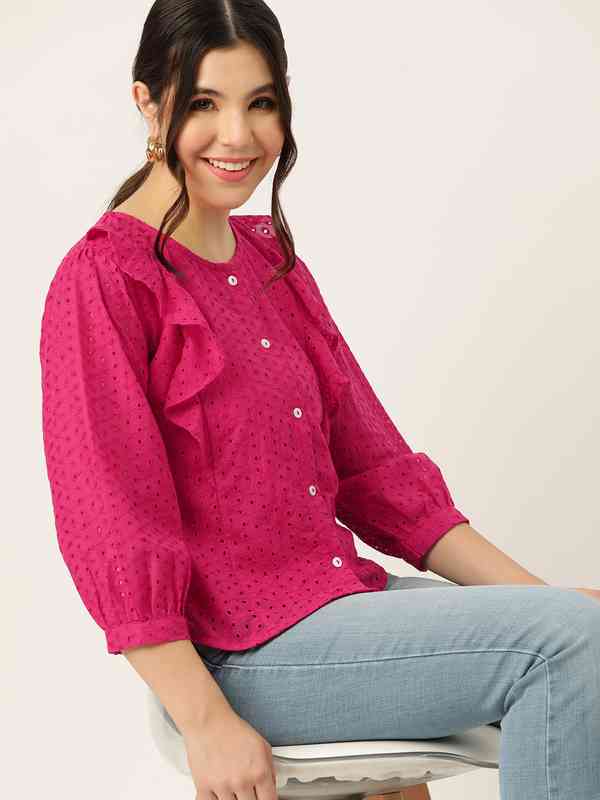 Ruffle Tops - Buy Ruffle Tops online in India