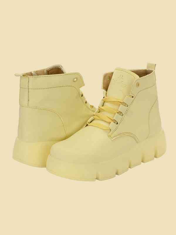 Yellow Women Shoes Boots - Buy Yellow Women Shoes Boots