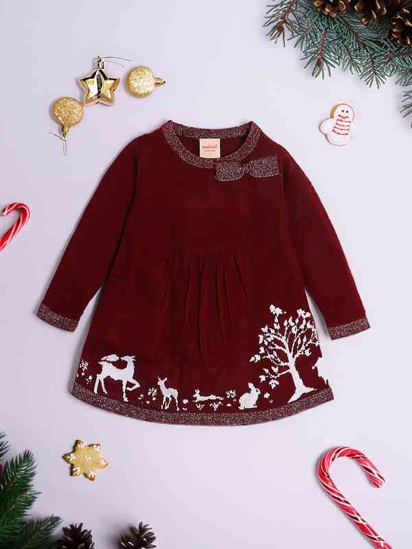 Jacquard Dress - Buy Jacquard Dress online in India