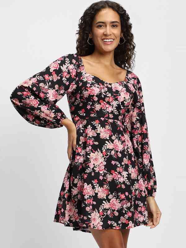 Forever 21 Long Sleeve Dresses - Buy Forever 21 Long Sleeve Dresses online  in India