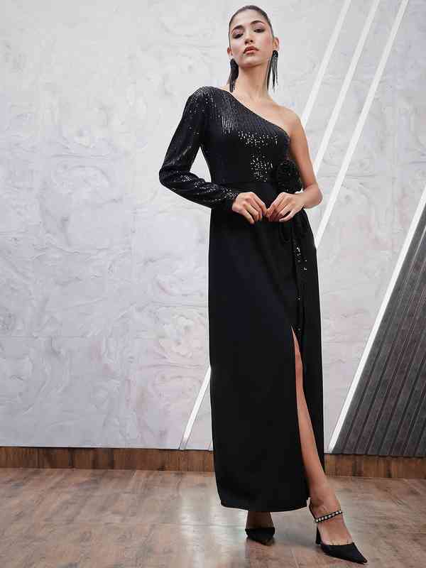 floral maxi bodycon dress PRETTYGARDEN Womens Off The Shoulder Floral Maxi Bodycon Dress Fall Lo main image 1