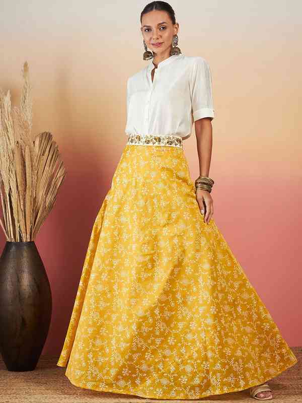 embroidered dress shirt Embroidered Suncherry Short Sleeve Shirt – BODE