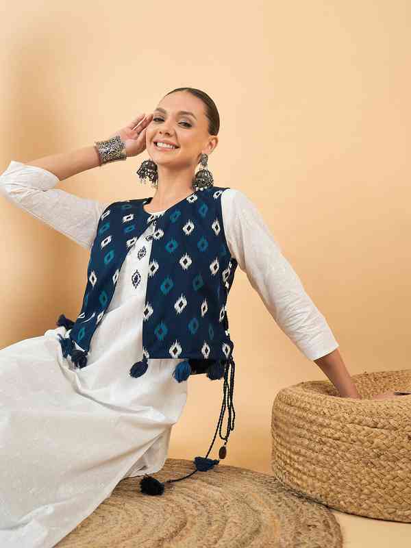 short kurti ladies kurti with half jacket