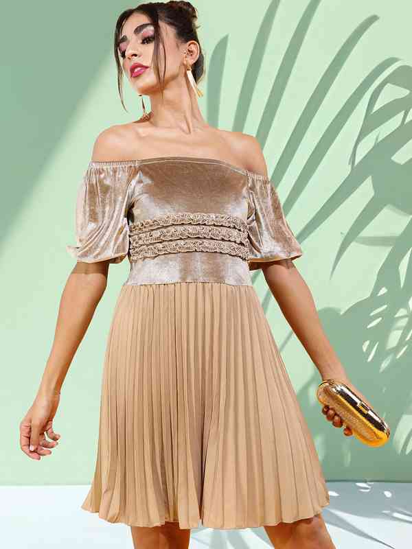 Gold Dress - Buy Golden Dresses for Women & Girls Online | Myntra Gold Dress - Buy Golden Dresses for Women & Girls Online | Myntra