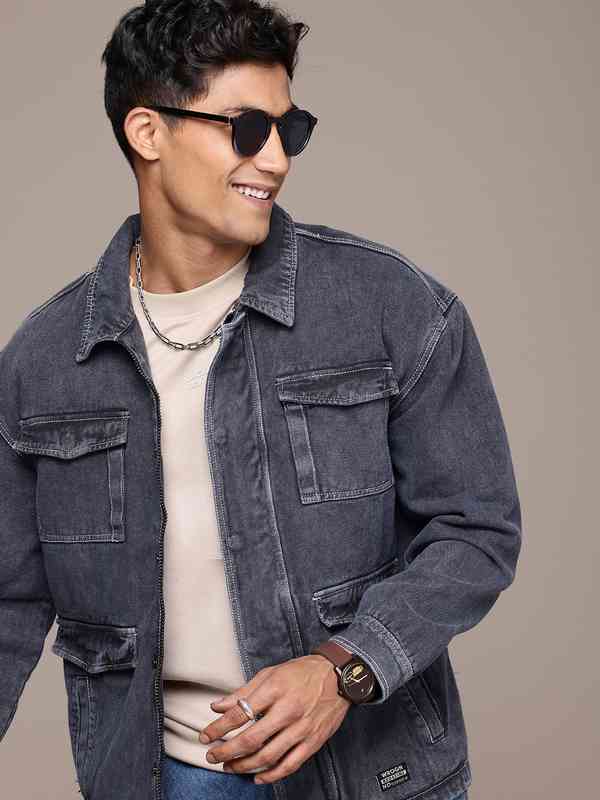 Denim Trucker Jacket - Buy Denim Trucker Jacket online in India