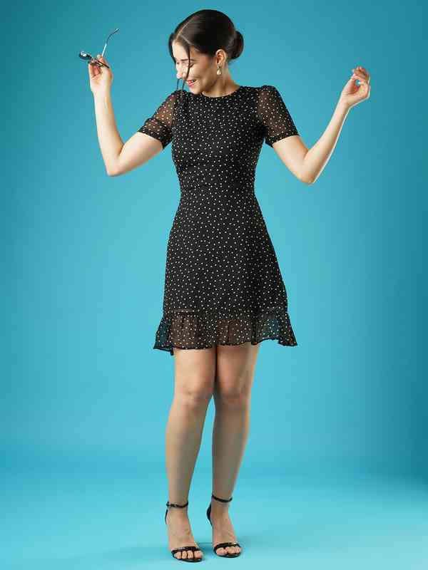 mini spring dresses for women GIESSO Spring Short Dresses Solid Ruffle Hem Cami Dress Sleeveless Backless  High Waist Womens Mini Dress at Amazon Women's Clothing store