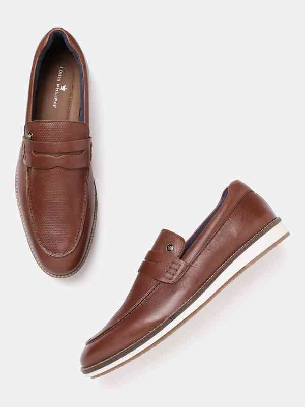 Louis Philippe Slip Ons Footwear - Buy Louis Philippe Slip  display picture 1