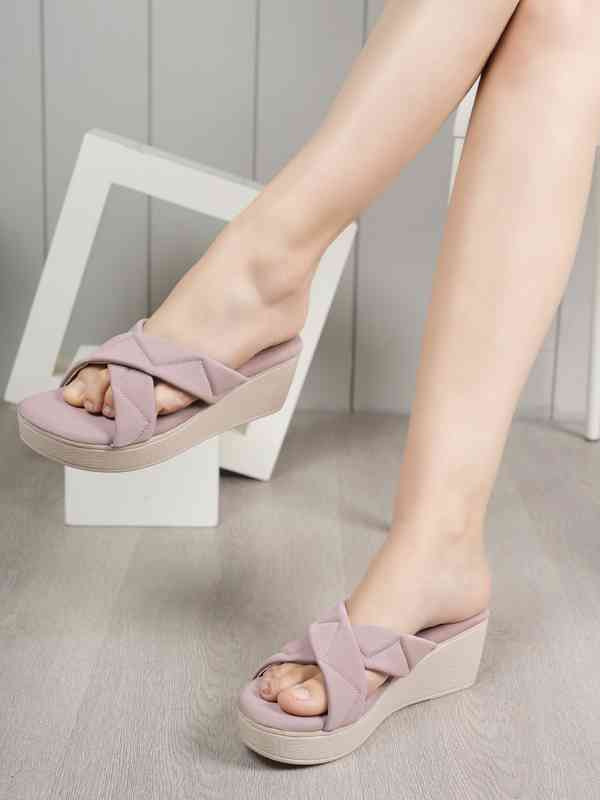 Mauve Heels - Buy Mauve Heels online in India
