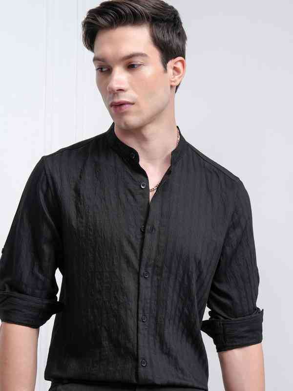 【sale】24ss NEIGHBORHOOD NO COLLAR SHIRT No Collar Shirts For Men - Buy No Collar Shirts For Men online in