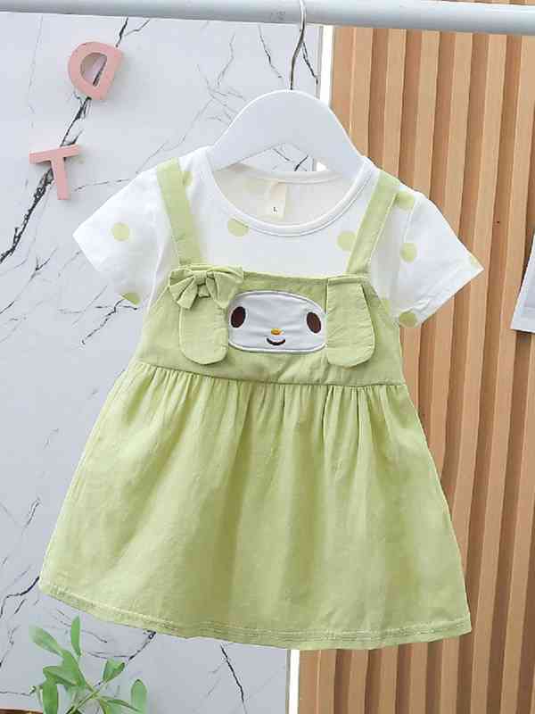 Green Girls Dresses - Buy Trendy Green Girls Dresses Online in India |  Myntra