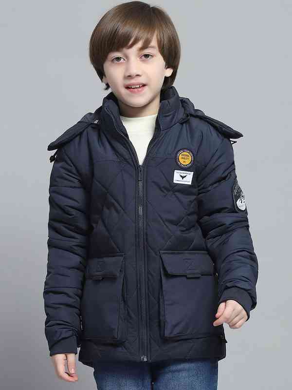 Boys Navy Blue Blue Jackets - Buy Boys Navy Blue Blue Jackets