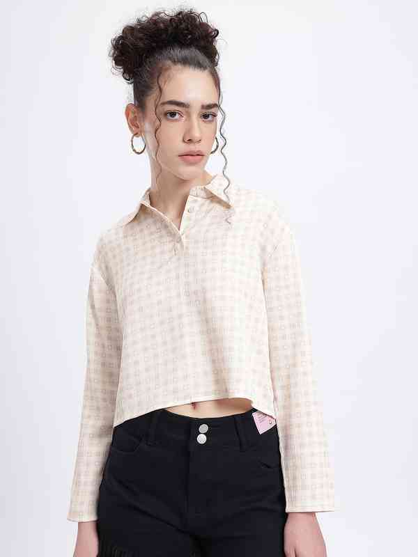 Check Tops - Buy Check Tops online in India
