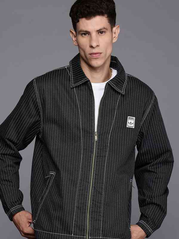 Adidas Originals Black Adibreak Self Striped Track Jacket 7774683