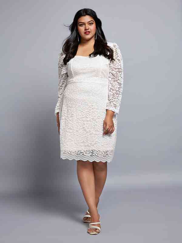 Buy Plus Size Party Dress Online on Myntra