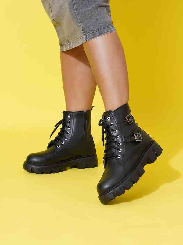 Knee Length Black Boots 138 418 Ht Ml - Buy Knee Length Black