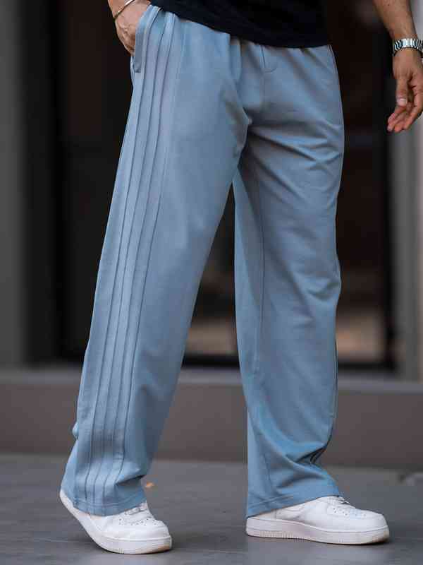 PE WRINKLES TAFFETA TRACK WIDE PANTS Pleated Track Pants - Buy