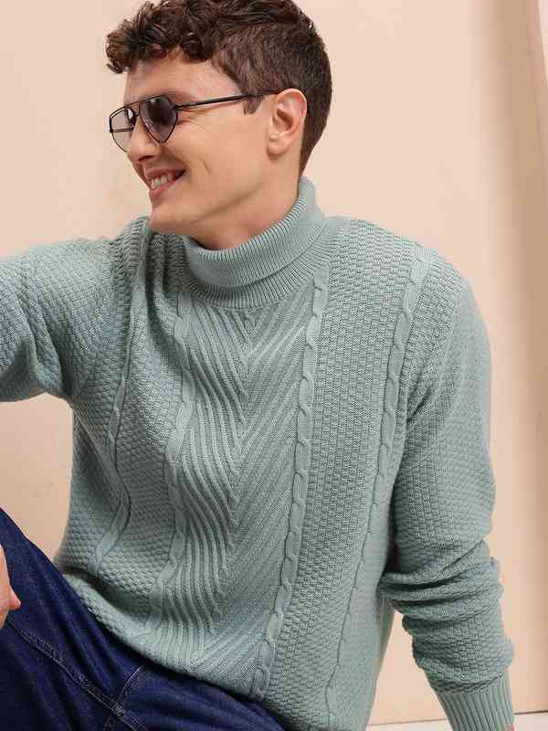 Men Turtle Neck Sweaters - Buy Men Turtle Neck Sweaters online in