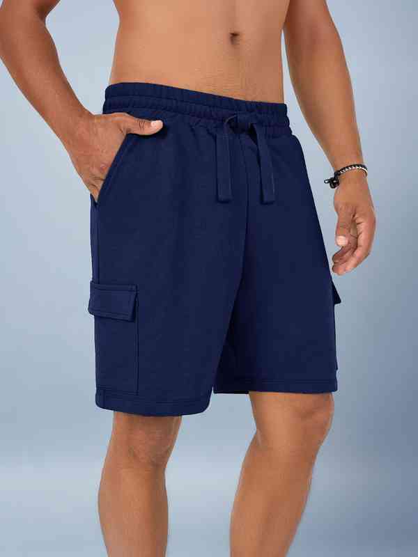 Herren Cargo Shorts Stretch - Wandershorts Mit Multi-Taschen S-3XL