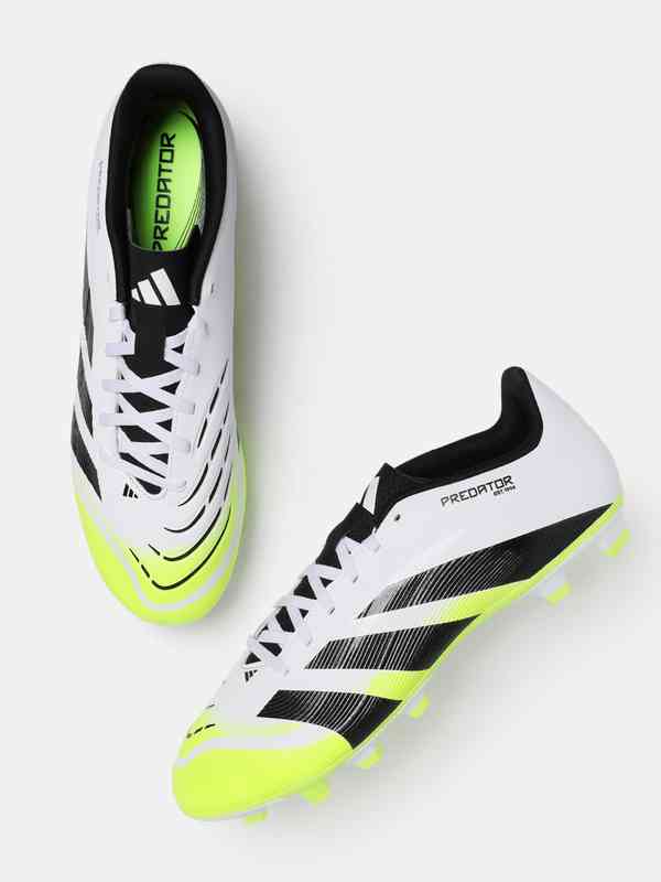 Adidas Predator 184 Fxg J White Football Shoes 3892008.htm - Buy