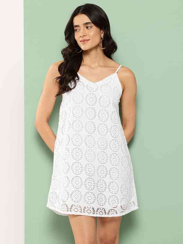 White Lace Dresses - Buy White Lace Dresses online in India White Lace Dresses - Buy White Lace Dresses online in India