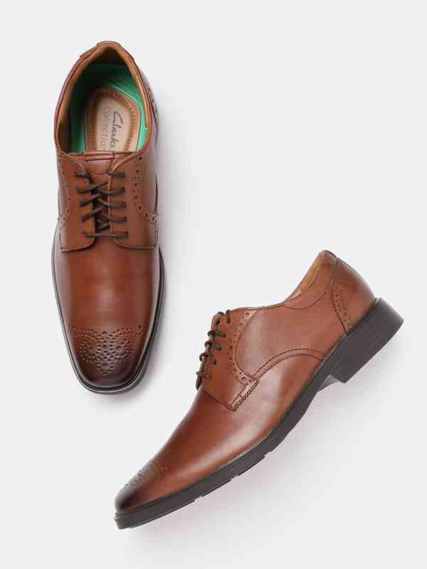 靴 Clarks Banbury Lace British Tan Leather Clarks Banbury Lace British Tan Formal Shoes 7252998htm