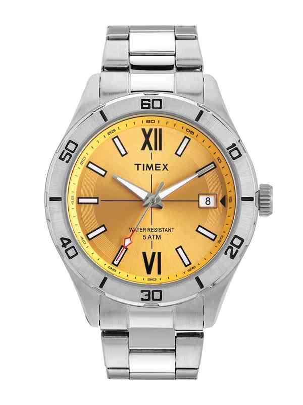 5/30昼 Timex Watch Yellow - Buy Timex Watch Yellow online in India