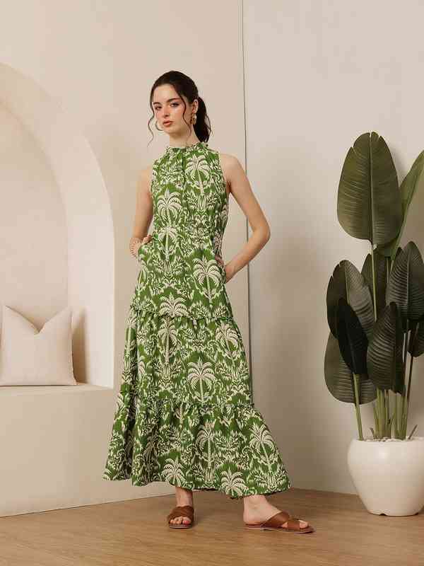 Cotton Maxi Dress - Buy Cotton Maxi Dress online in India