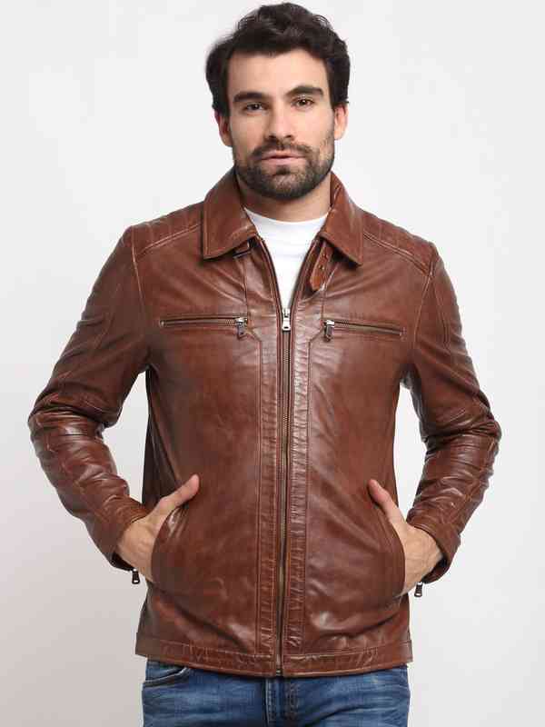 Buffalo Leather Jacket - Buy Buffalo Leather Jacket online in India