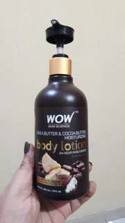 wow shea butter body lotion