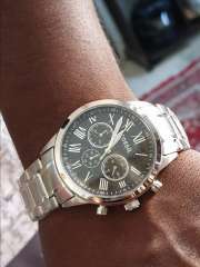Buy Fossil Men Black Chronograph Watch BQ1742 OR Watches for Men