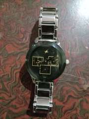 Buy Fastrack Women Black Analogue Watch NK6078SM09 Watches for